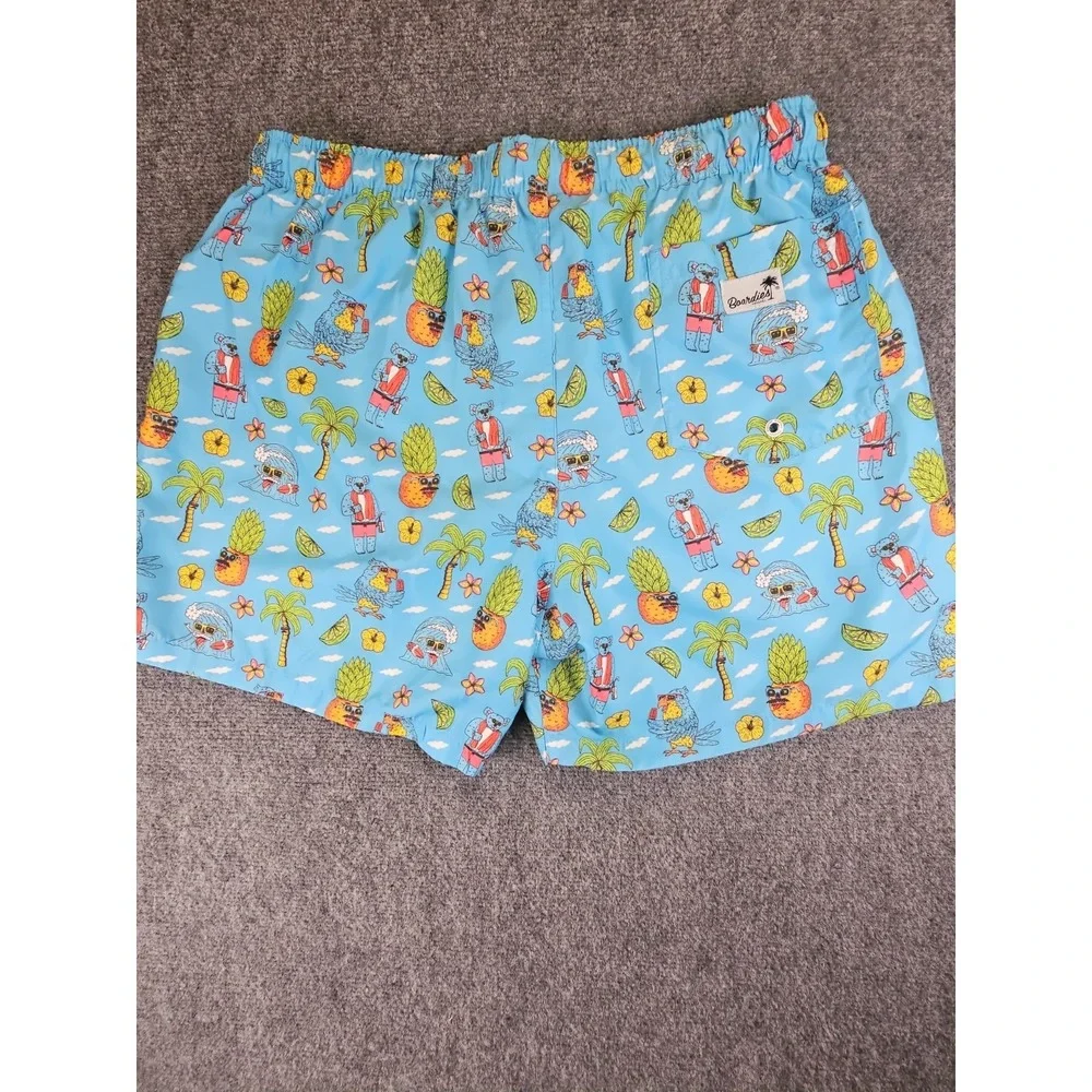 BOARDIES Swim Shorts Size XL Mulga Koala Blue Tropical Pineapple 1641